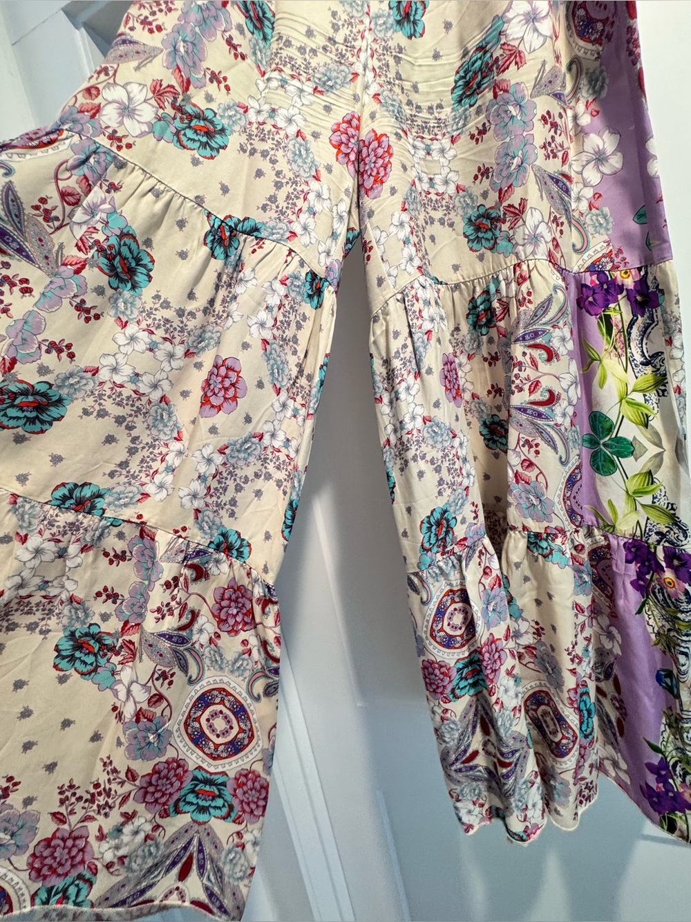 Johnny Was Printed Palazzo Pant - Picture 8 of 11